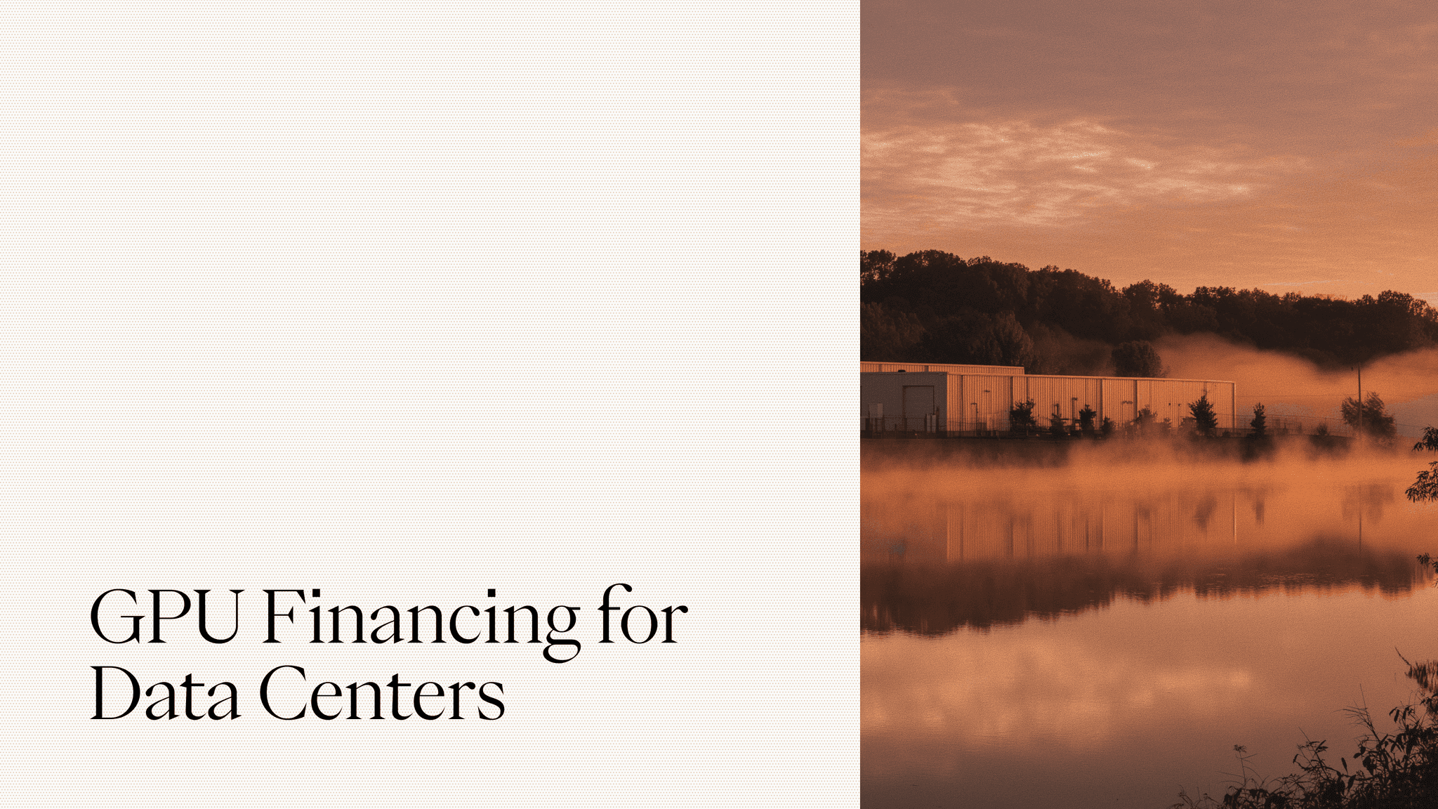 GPU Financing for Data Centers